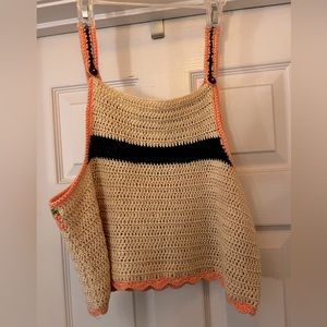 Cute crochet tank top